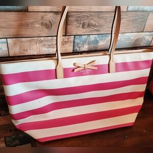 Kate Spade Striped tote